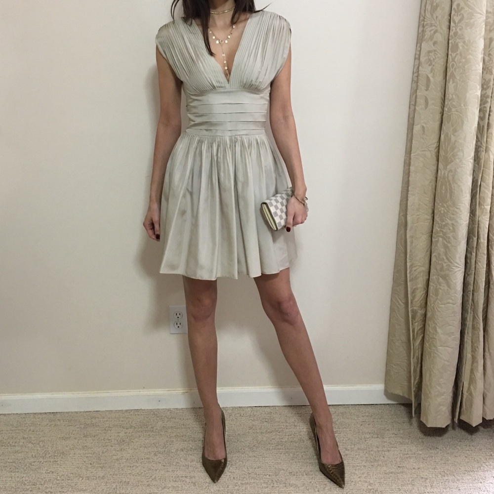 🚫SOLD🚫BCBG Silk Party/Cocktail Dress - Picture 2 of 3
